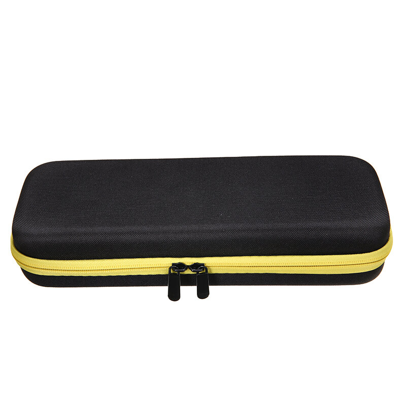 Borsa per il trasporto impermeabile custodia portatile borsa per attrezzi durevole pacchetto di immagazzinaggio del Tester antiurto in EVA nero
