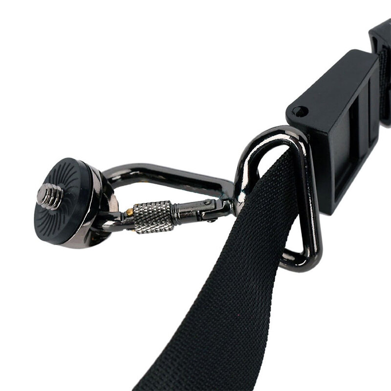 شريط كاميرا واحدة الكتف الرافعة حزام أسود حزام لكانون نيكون DSLR 7D 5D مارك الثاني الملحقات