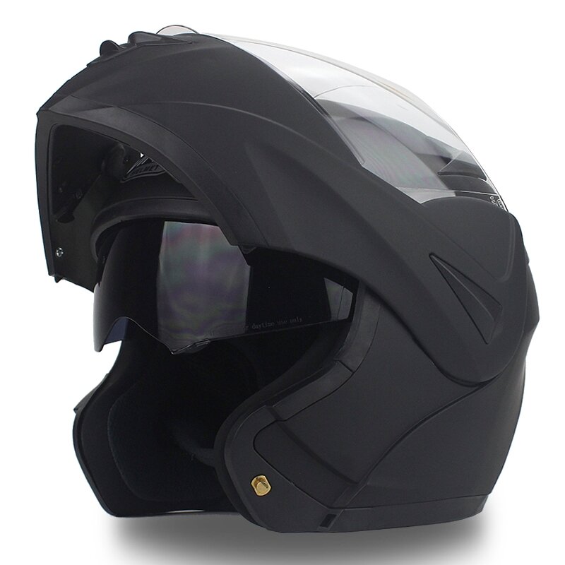 VIRTUE-808 풀 페이스 오토바이 헬멧 바이저, 플립 업 오토바이 헬멧 실드 렌즈용 특수 링크, 4 가지 색상