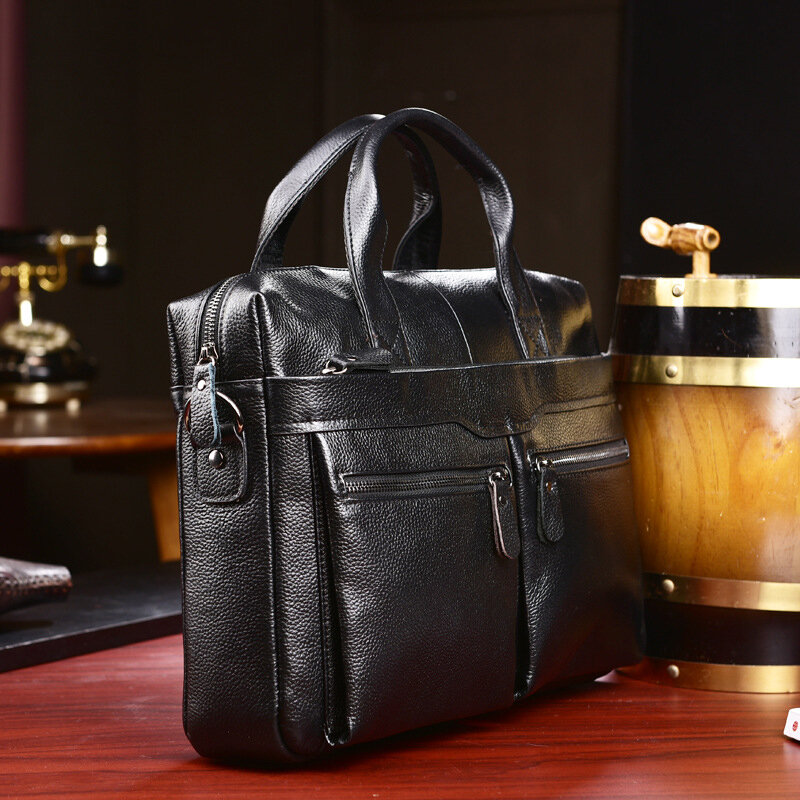 Брендовый модный дизайнерский кожаный мессенджер, портфель, мужские деловые сумки, компьютерные сумки для IPad 2023, популярная модная мужская сумка, сумка-тоут