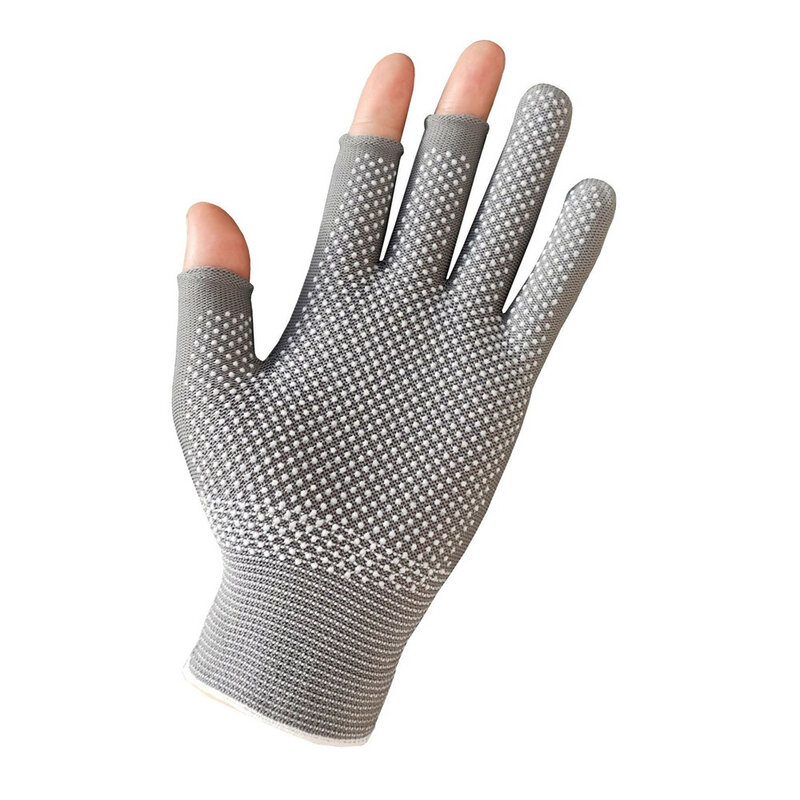Открытые перчатки с 3 пальцами, портативные Нескользящие Перчатки для фитнеса, дышащие перчатки для спорта на открытом воздухе, охоты, велоспорта, защитное оборудование