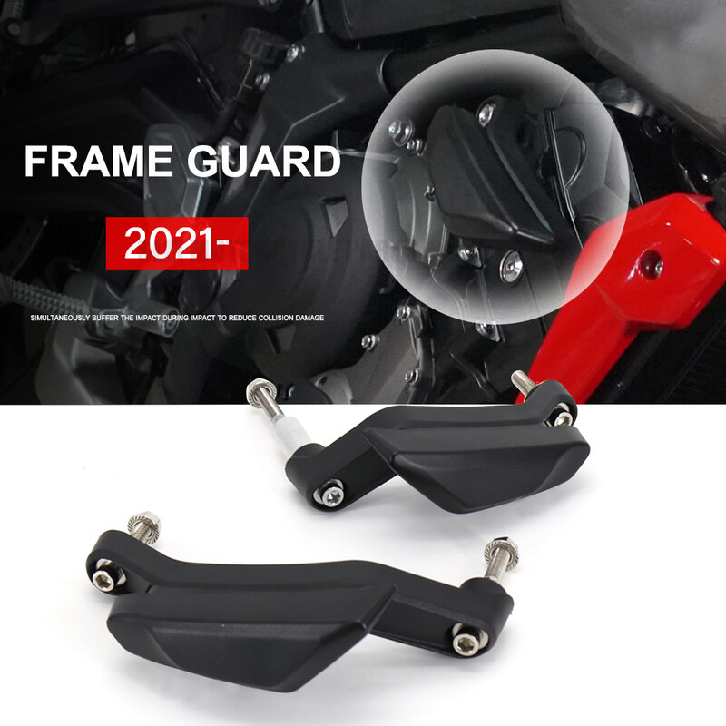 2021 2022ใหม่สไลด์กรอบรถจักรยานยนต์ Fairing ป้องกัน Crash Pad Protector ป้องกัน Falling สำหรับ Trident 660สำหรับ TRIDENT 660