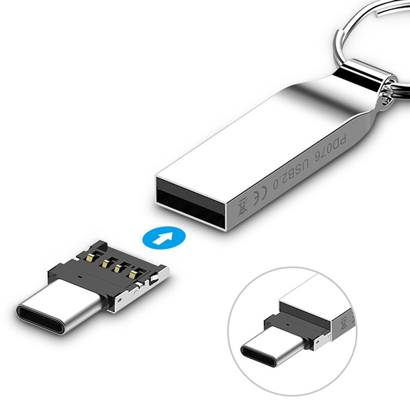 Usb 3.1 Type-C USB-C Connector Type C Male Naar Usb Vrouwelijke Otg Adapter Converter Voor Android Tablet Telefoon flash Drive U Disk