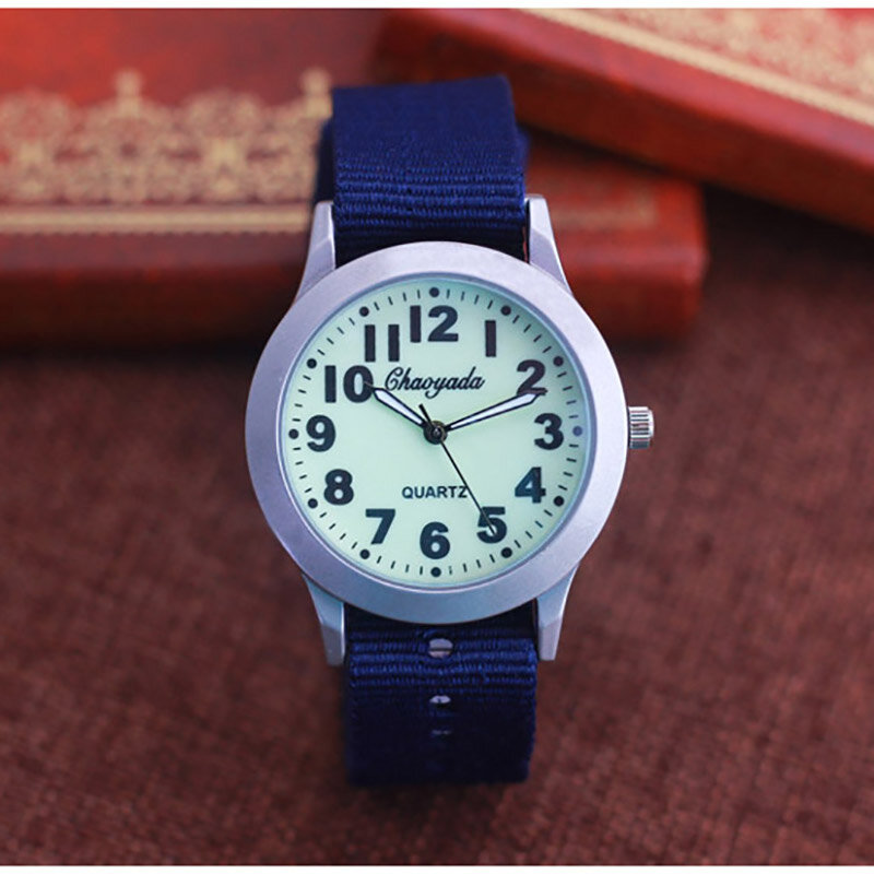 2024 CYD высококачественные спортивные кварцевые наручные часы для мальчиков и девочек для улицы студенческие Часы для обучения модные светящиеся часы из текстиля