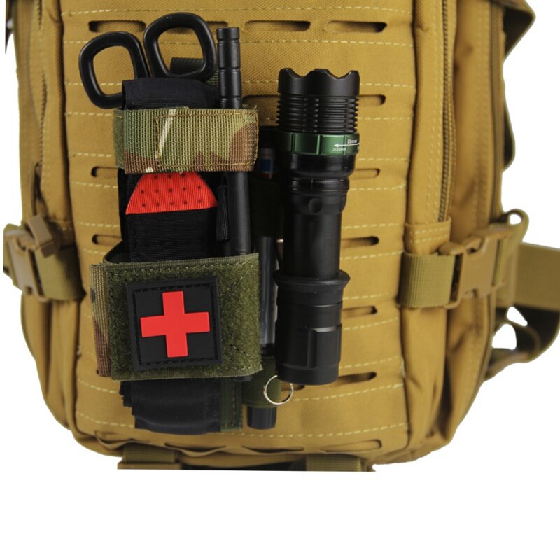 في الهواء الطلق الإسعافات الأولية سريعة حقيبة للحمل بطيئة الإفراج مشبك حزام عاصبة الطوارئ العسكرية الطبية
