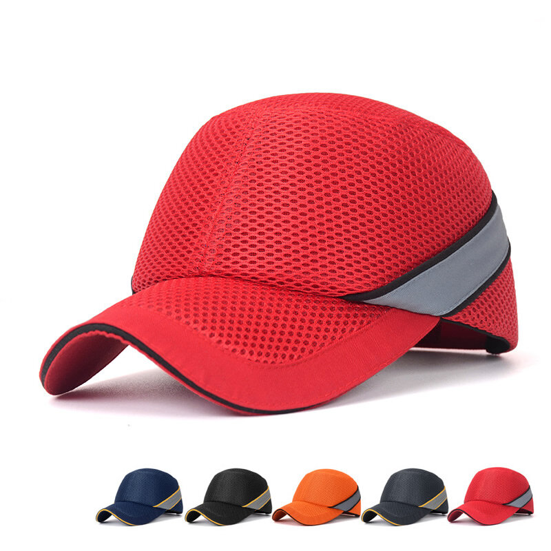 최신 작업 안전 보호 헬멧 범프 캡 하드 내부 쉘 야구 모자 스타일 작업 공장 상점 운반 머리 보호