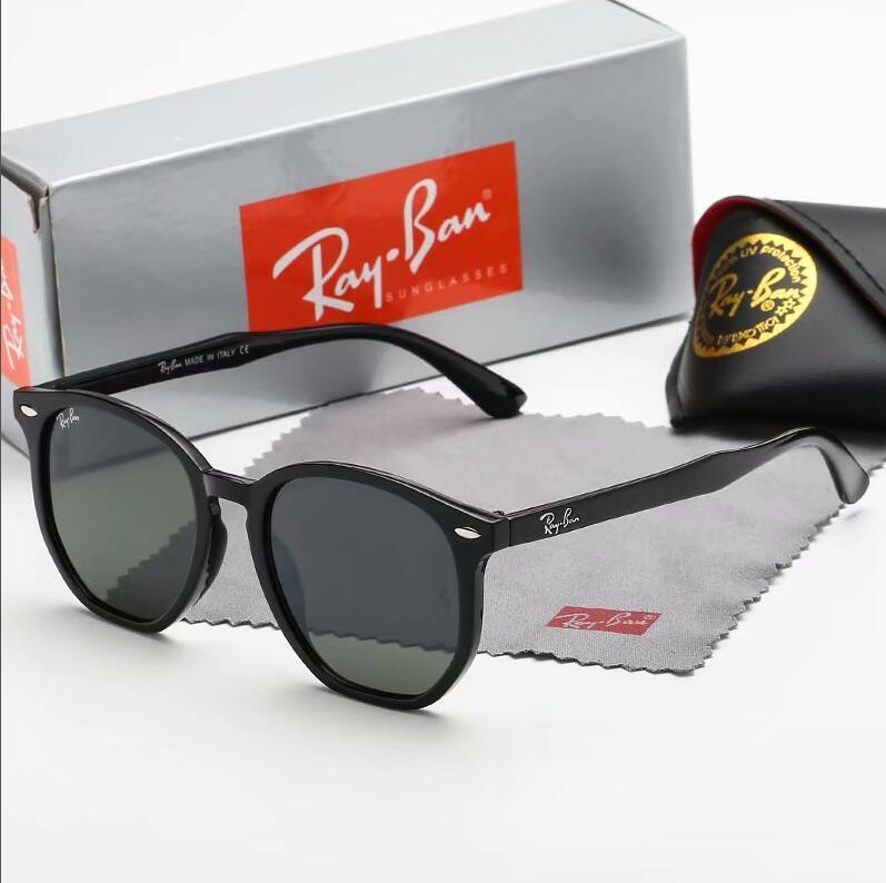 Rayban livraison gratuite 2020 nouveautés pour hommes femmes randonnée lunettes de haute qualité marque Sunglasse extérieur Glasse RB4306