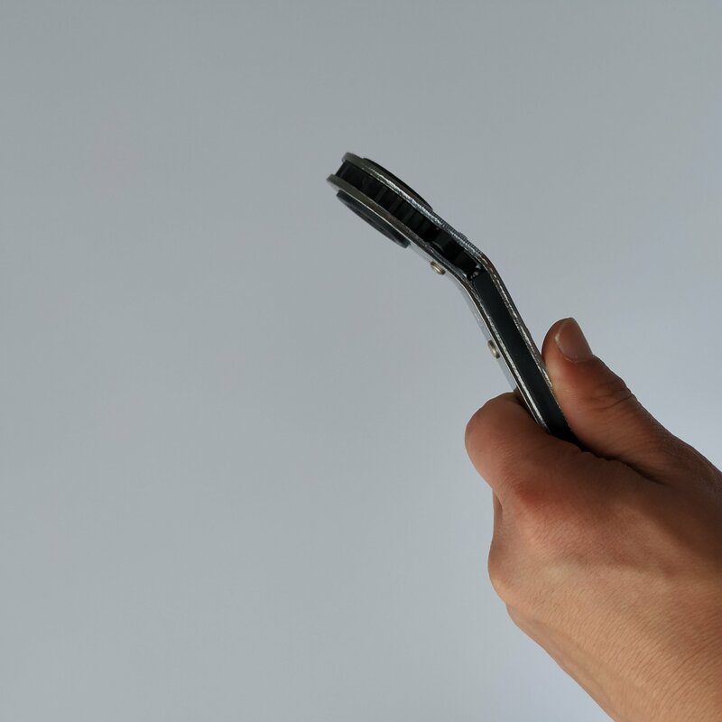 Llave de trinquete de doble cabezal, herramienta de mano métrica, Reversible, 6-22mm, gran oferta