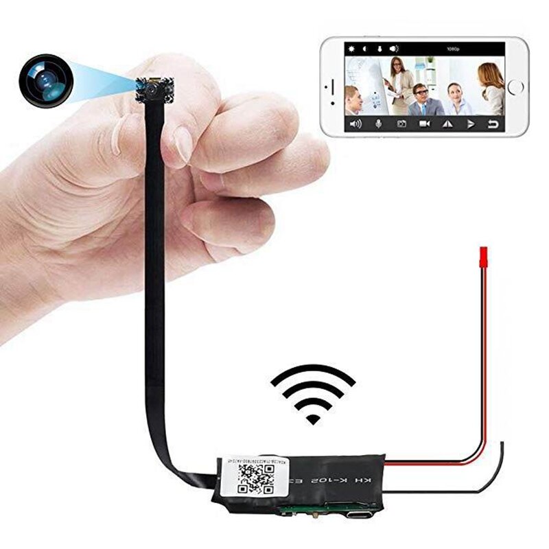 QZT Mini cámara módulo Wifi 1080P inalámbrico infrarrojo visión nocturna Cámara videocámara IR Micro secreto Cámara pequeña Mini Wifi IP Cam