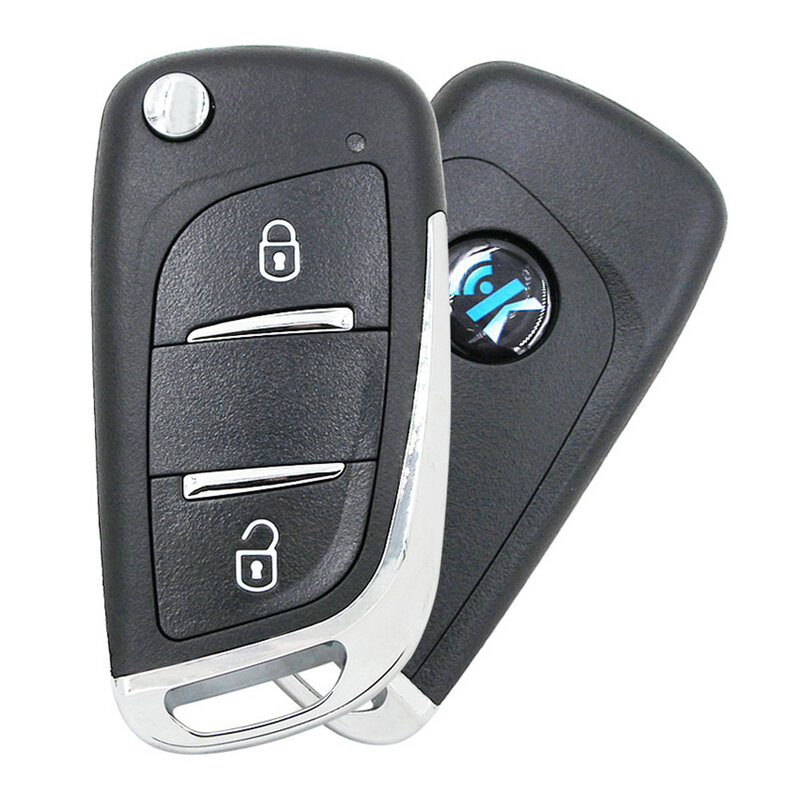 KEYDIY-llave de coche inteligente, dispositivo de 2 botones, multifuncional, para KD900/MINI/NB11-2, programador NB Series KD, Control remoto, Original, KD-X2, 5 uds.