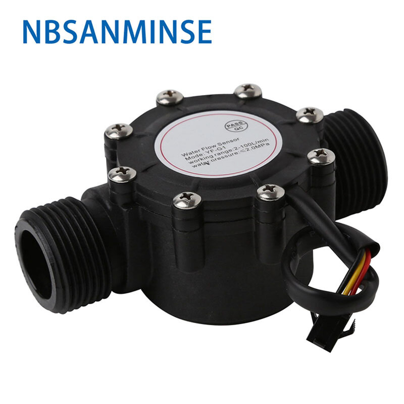 NBSANMINSE SMF-G1 SMS400A Water Flow Sensor petrochemicals Work district traffic controller waterSwimming Pool Garden Industrial