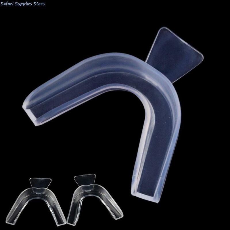 1 Pc Transparan Penjaga Malam Gum Perisai Mulut Nampan untuk Bruxism Gigi Grinding untuk Tinju Gigi Perlindungan Peralatan