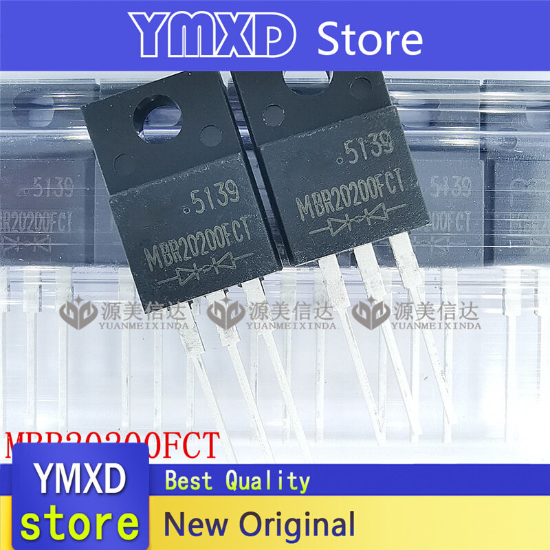 10pcs/lot New Original MBR20200FCT MBRF20200CT SBR20200F 20A 200V Schottky Diode In Stock