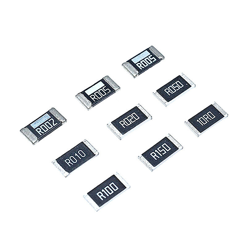 Resistor de chip SMD, 2512, 0R-1M, R001, R010, R100, R020, 1R, 10R, 100R, 1K, 10K, 100K, 1M ohms, 50 PCes pelo lote