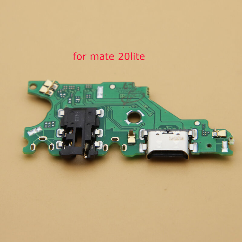 1pcs New For Huawei Mate 20Lite  Micro USB Port Dock Charger Connector Charging Flex Cable Board with IC Connector Parts