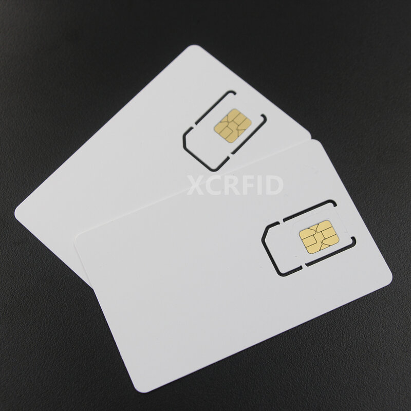 Intelligent Progarmmable Blank LTE USIM 4G Card WCDMA GSM Blank Mini Nano Micro 2FF 3FF 4FF SIM scrivibile per operatore di telecomunicazioni