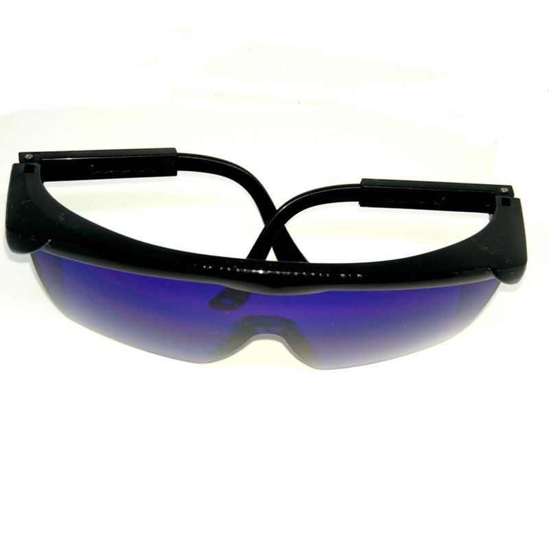 Gafas de seguridad láser, lentes protectoras para láser rojo, 650nm, 660nm, protección ocular con caja