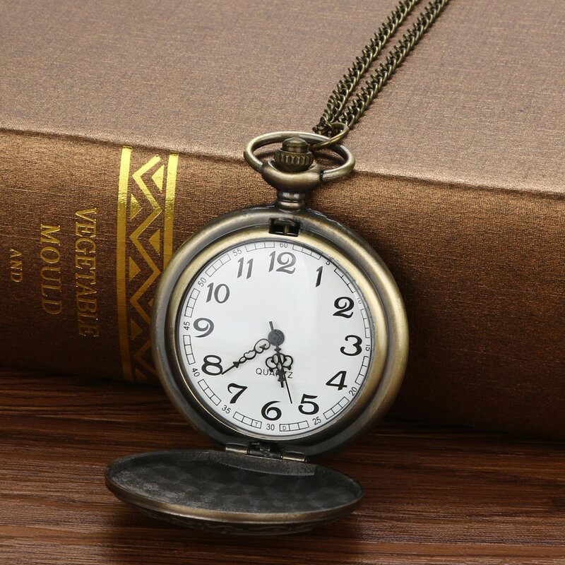 Vintage orologio da tasca Catena Retro Il Più Grande Orologio Da Tasca Collana Per Il Nonno Papà Regali reloj de bolsillo relogio de bolso