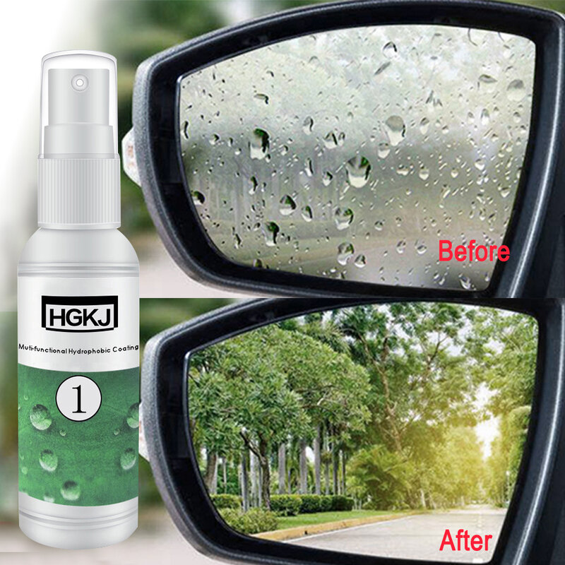 Qoonestl Spray Car Window  Multifunctional Glass Liquid Waterproof Agent Ceramic Hydrophobic Coating
