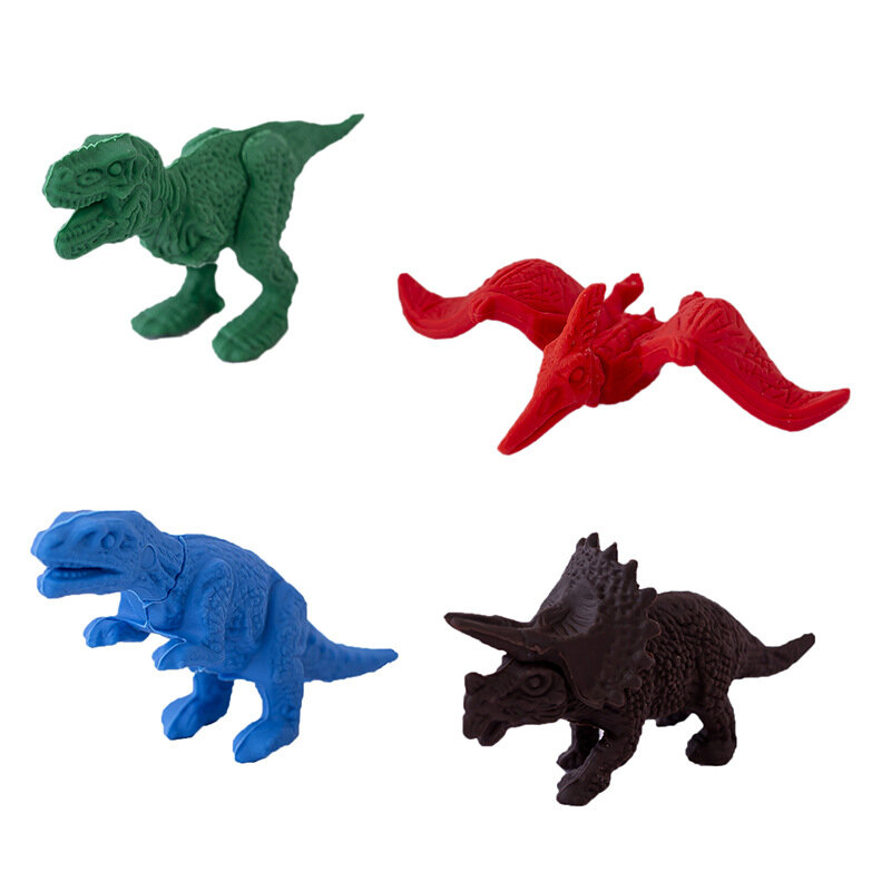 جديد ديناصور الكرتون ممحاة للطلاب لطيف اللوازم المدرسية للأطفال لطيف القرطاسية