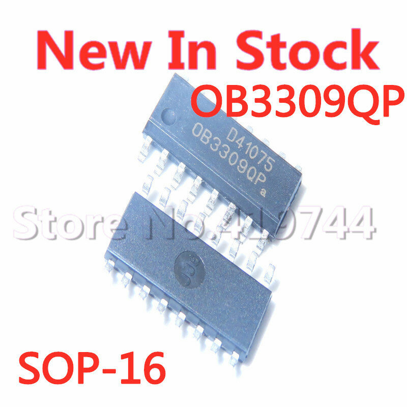 5 Stks/partij OB3309QP OB3309 Sop-16 Lcd Ccfl Backlight Chip In Voorraad Nieuwe Originele Ic