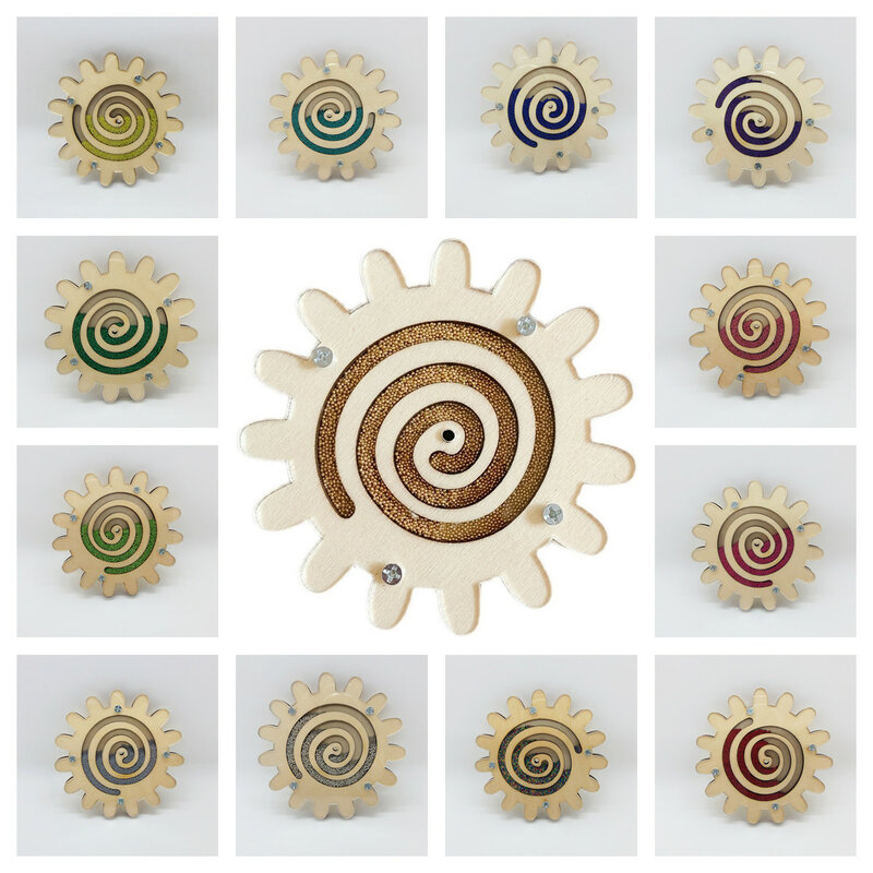 Развивающая доска Монтессори насыщенная доска аксессуары материалы самодельные цветные круглые деревянные песочные часы игрушка "сделай сам" игрушки для детей