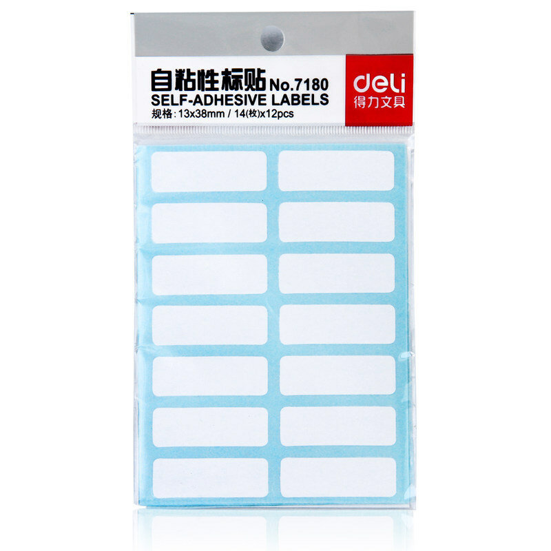 Label 7180 Zelfklevend Papier Label Zelfklevend Papier 13*38 Mm Briefpapier Sticker Koreaanse Briefpapier