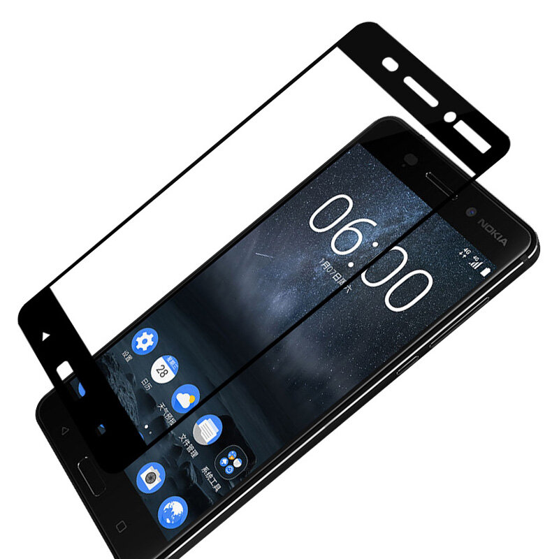 Protecteur d'écran en verre trempé pour smartphone Nokia, film adapté aux modèles 2.2 3.2 4.2 7.2 5.1 Plus 3 5 6 8 7 plus