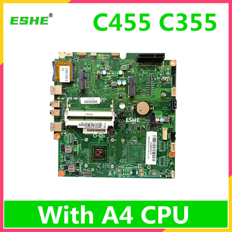 Untuk lenovo C355 C455 AIO Motherboard CFT3S Mainboar A4 CPU 100% sepenuhnya diuji & kualitas tinggi