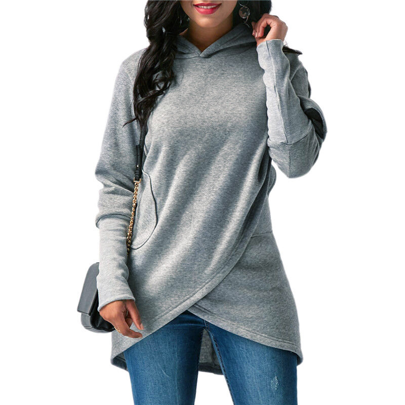 Women Hoodies Sweatshirts 2020 Autumn Winter Plus Size Long Sleeve Pocket Pullover Hoodie Female Casual Warm Hooded Sweatshirt