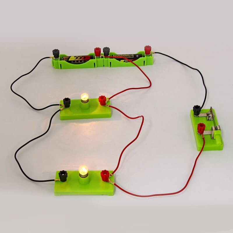 DIY Basic Circuit Electricity Learning Kit Physics Educational Toys For Children STEM Experiment Teaching Hands-on Ability Toy