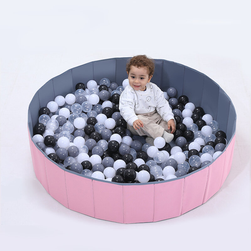 Składany suchy basen dla niemowląt basen z piłkami piłka oceaniczna kojec dla piłka dla niemowląt basen zabawki na plac zabaw dla dzieci prezent urodzinowy dla dzieci