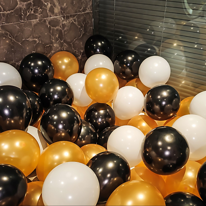 18pcs Transparent Star Balloon Metal Confetti Set Birthday Party Decorations Adult Kids Helium Globos Air Balls Wedding Decor