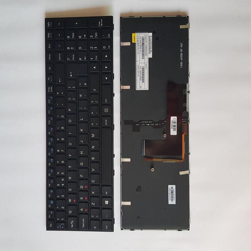 Original UK Backlit Tastatur FÜR CLEVO P651 P650RS P670RS P655 P671 P671SG P671RP6-G P650SA P650SE P651SG P650SG P670SG