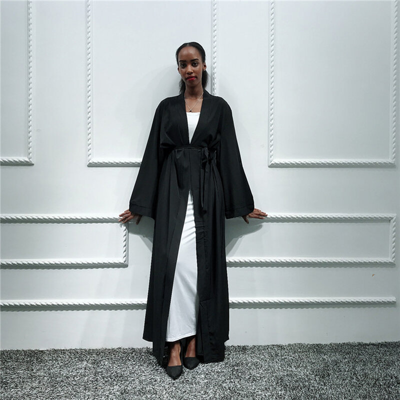 Abaya – Cardigan Kimono de dubaï pour femmes, robe musulmane, Hijab, robes africaines, Kaftan, vêtements islamiques