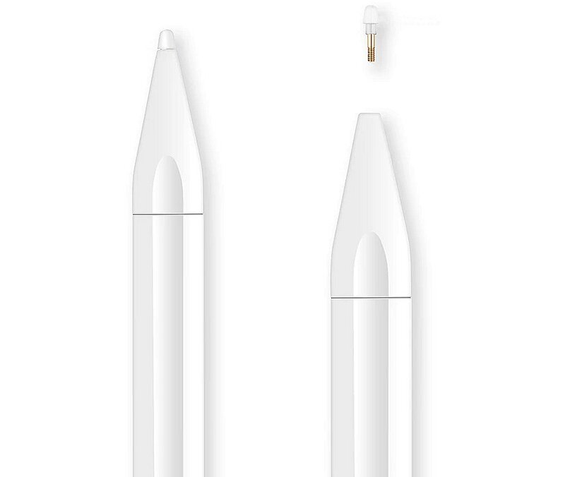 Stylet pour téléphones intelligents et tablettes CARCAM crayon intelligent K10 blanc
