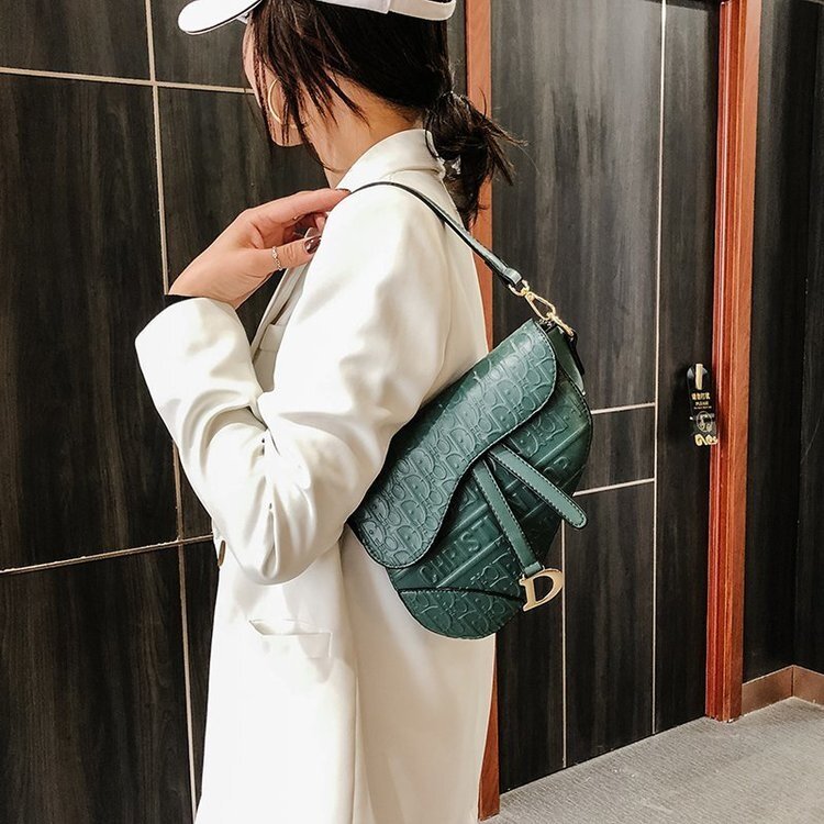 Женская сумка-мессенджер Dior, асимметричная Сумка-клатч, обычная сумка-тоут на раннюю весну, новая сумочка-Багет на одно плечо