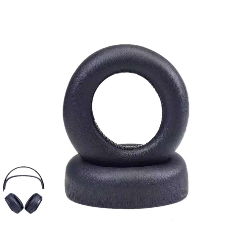 Almohadillas de repuesto para auriculares SONY PS5 PULSE 3D, almohadillas para los oídos, cubierta negra, reparación de auriculares