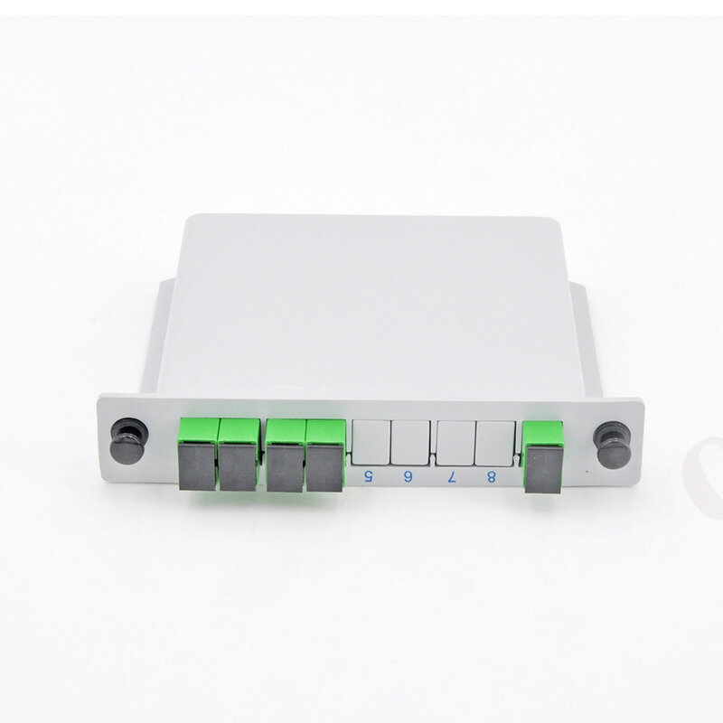 Fiber Optical Box FTTH SC APC PLC 1x4 Planar Lightwave Circuit Splitter Splitter box with 1*4 PLC Cassette Splitter Box