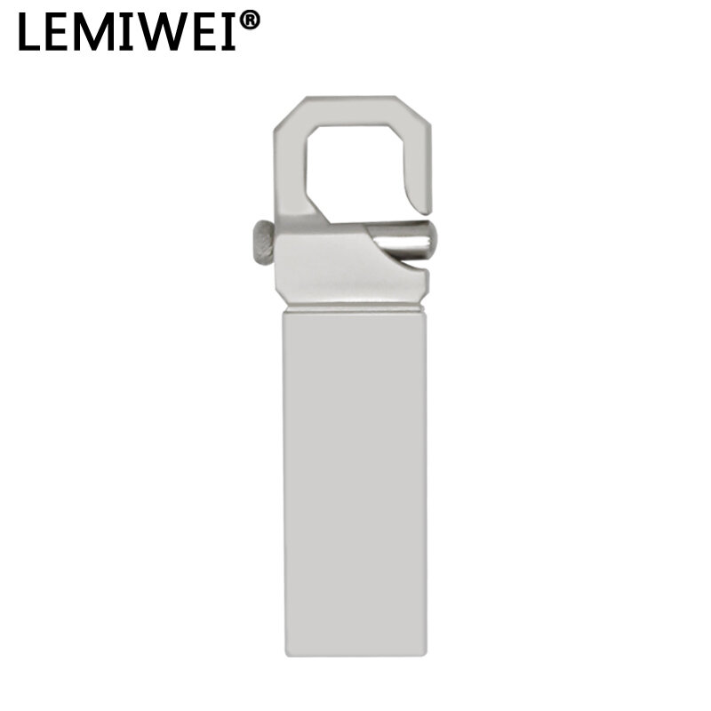 Lemiwei-Unidad Flash USB 2,0 de Metal, Pendrive de alta velocidad, 2GB, 4GB, 8GB, 16GB, 32GB, 64GB, disco U para PC