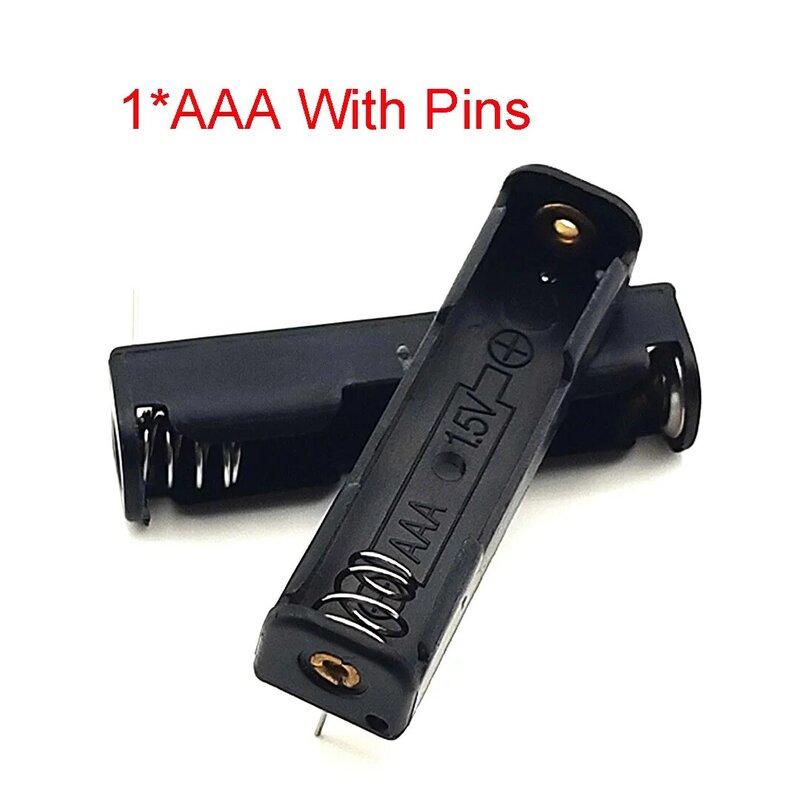 AAA SMT Battery Holder With Pin AAA Battery Case 1.5V Battery Compartment Single 1*AAA Battery Box