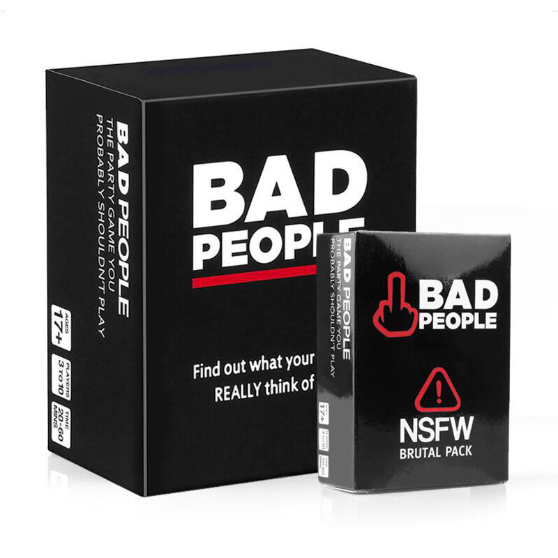 Горячая Распродажа, игра для вечеринки «плохие люди», вы, вероятно, не должны играть, NSFW расширенный пакет