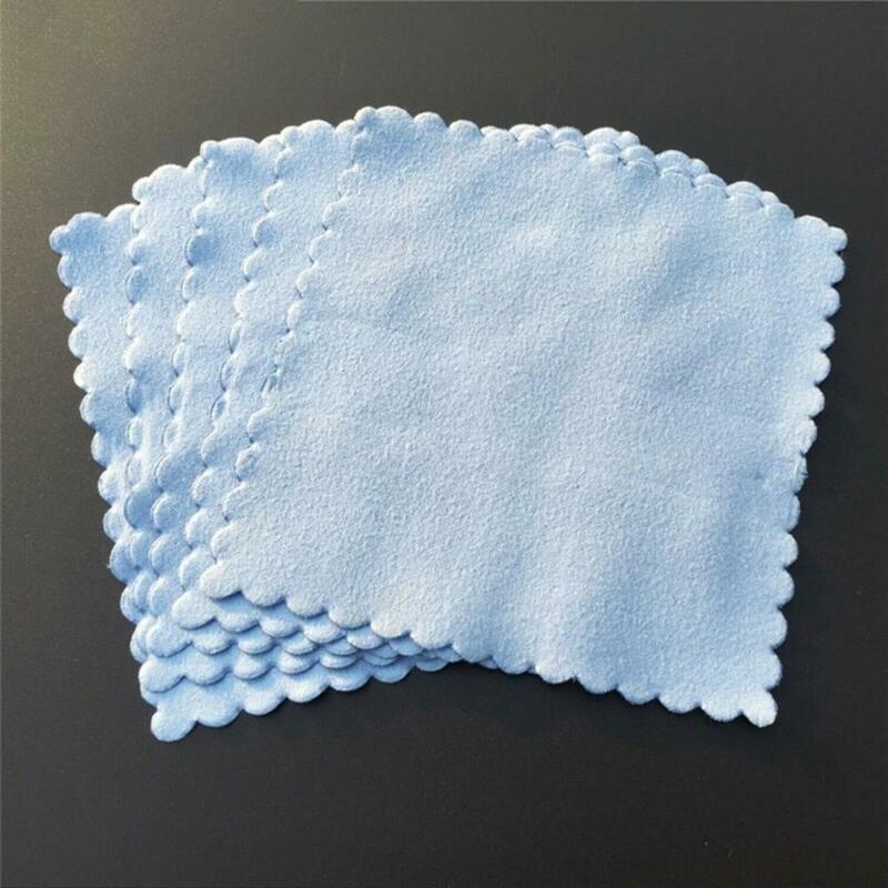 20pcs Cleaning Cloths Nano Ceramic Car Glass Coating Microfiber Accessories Lint-Free 10*10cm Polisher Detailing Cleaning Cloth