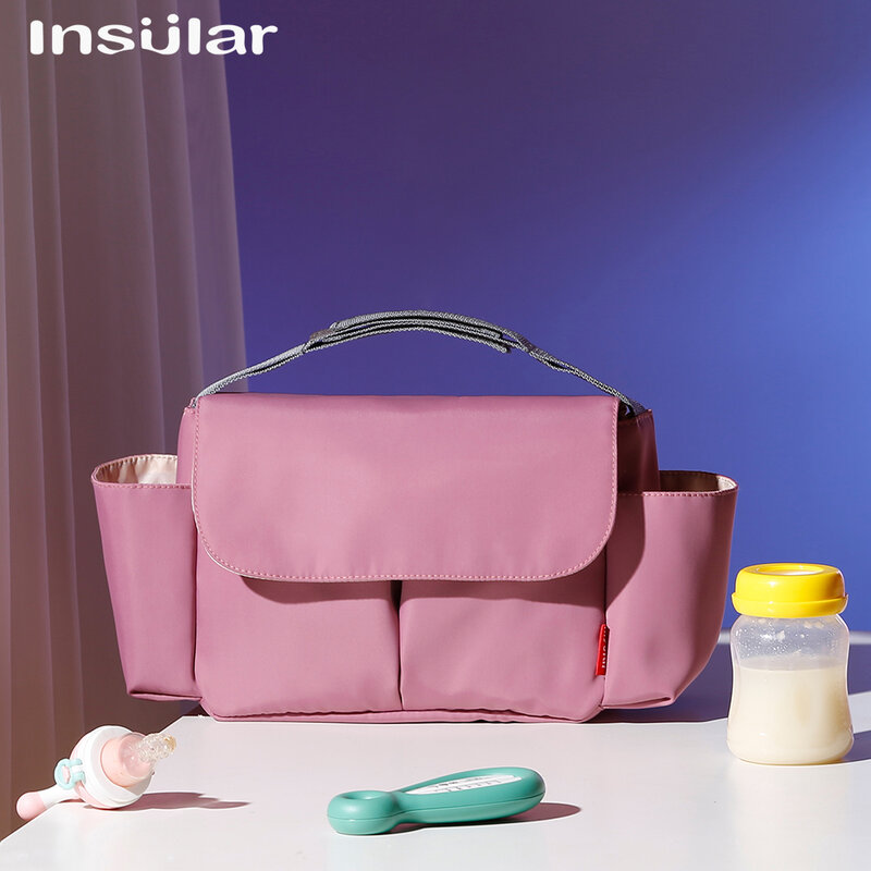 Многофункциональная Водонепроницаемая нейлоновая Фотосумка, вместительная сумка для переноски коляски, сумка для мамы
