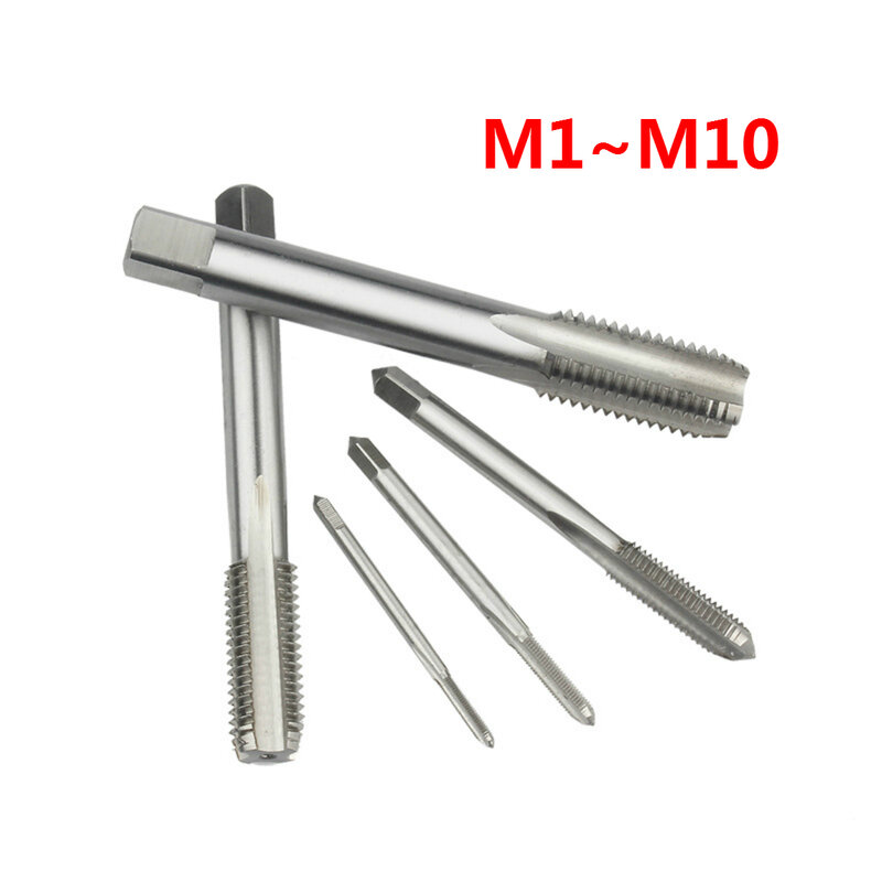 M1 M1.2 M1.4 M1.6 M1.7 M2 M2.5 M3 M3.5 M4 M5 M6 M8 M10 высокое качество HSS правая резьба Метчик метрический заглушка