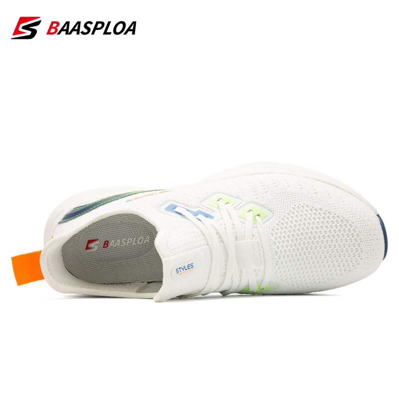 Baasploa Lightweight Running Shoes For Women Casual Women's Designer Mesh Sneakers Lace-Up Female Outdoor Sports Tennis Shoe