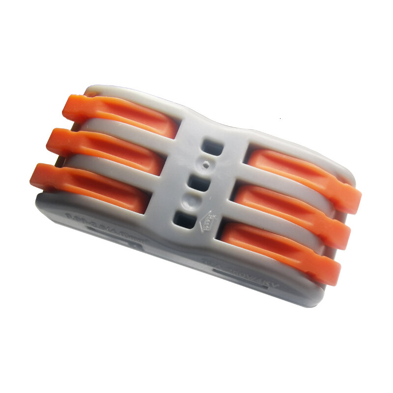 Connecteurs de fils électriques broches-100, bornes rapides pour la connexion de fils, lampes 222, 30/SPL-3 pièces