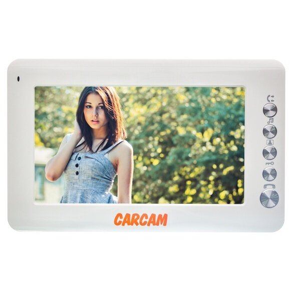 Video Intercom CARCAM DW-702 with display 7 '', connecting 2 ringer panels