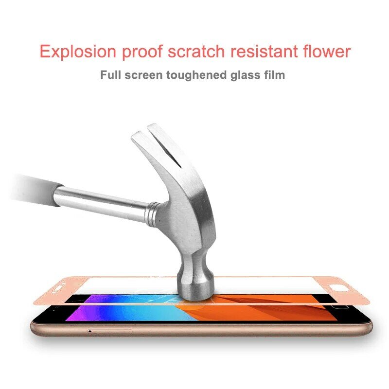 9D Full Cover Protective Glass On For Meizu M3 M5 M6 Note M6 M6S M6T M3S M3E M5S M5C Pro 7 Plus Tempered Screen Protector Glass