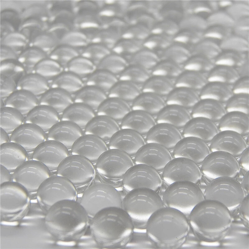 Bolas de vidrio transparentes de mármol sólido para tiro de tirachinas, pista de mármol y juegos de canicas tradicionales, 10mm, 14mm, 16mm, 20 piezas